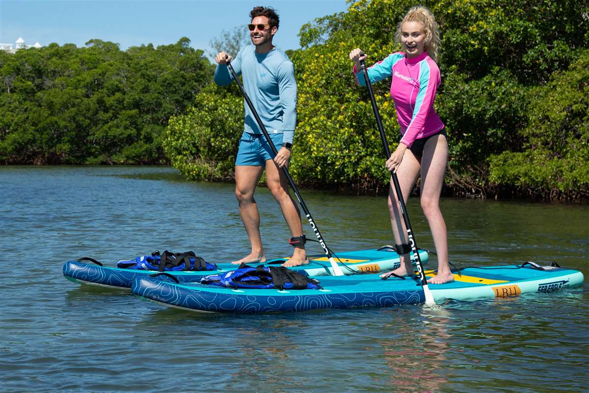Sea Eagle Longboard 11 Inflatable Paddleboard Electric Pump Package