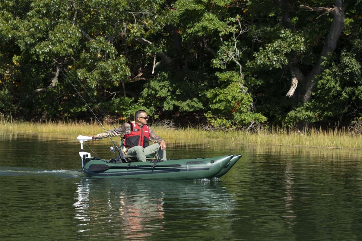 Sea Eagle 285fpb 1 person Inflatable Fishing Boat. Package Prices starting  at $799 plus FREE Shipping