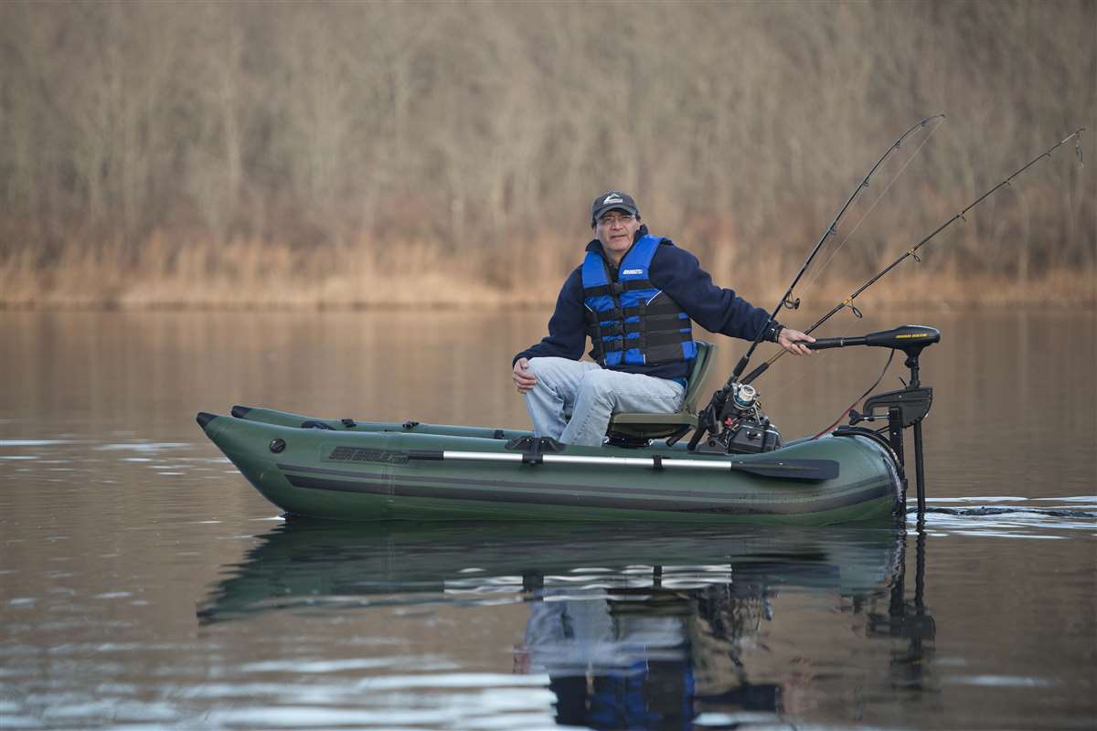 Sea Eagle 285fpb 1 person Inflatable Fishing Boat. Package Prices starting  at $799 plus FREE Shipping