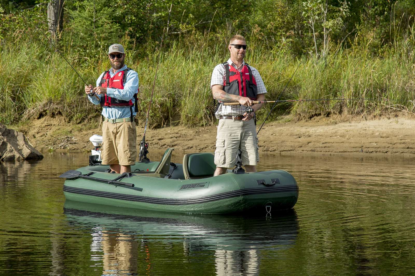 Sea Eagle STS10 4 person Inflatable Fishing Boat. Package Prices