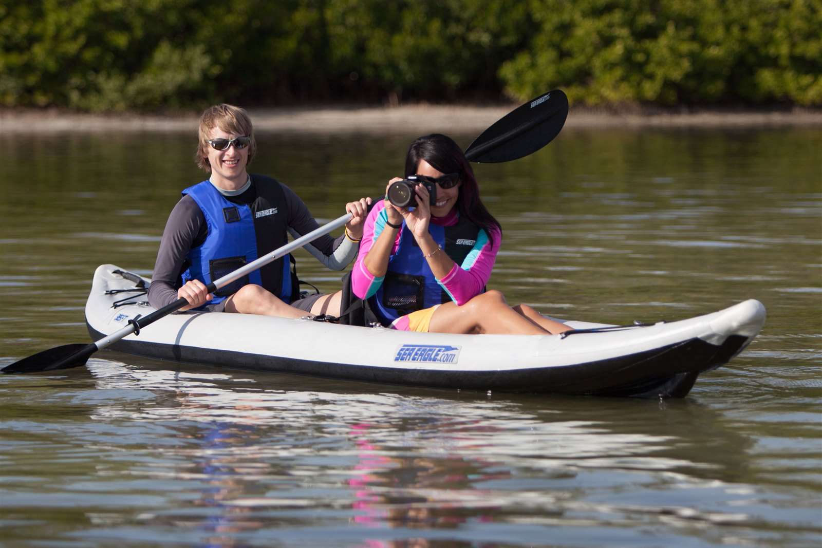 Sea Eagle 385ft 3 person Inflatable Kayak. Package Prices starting at