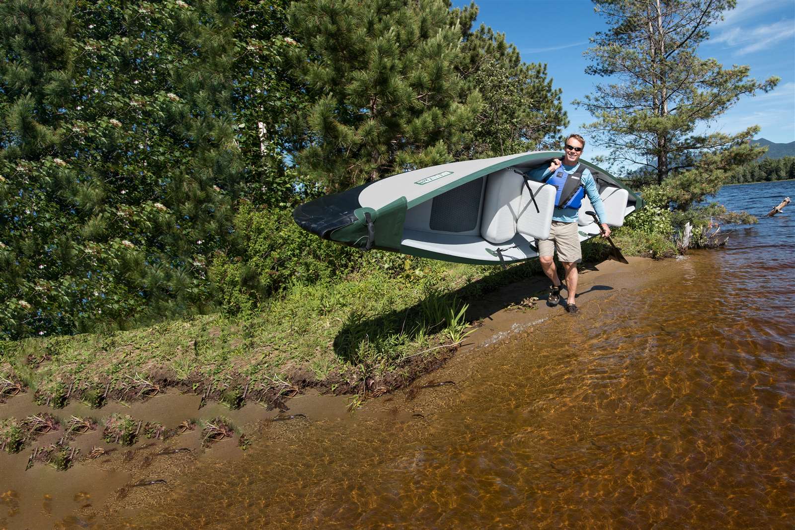 Sea Eagle TC16 3 person Inflatable Canoe. Package Prices starting at
