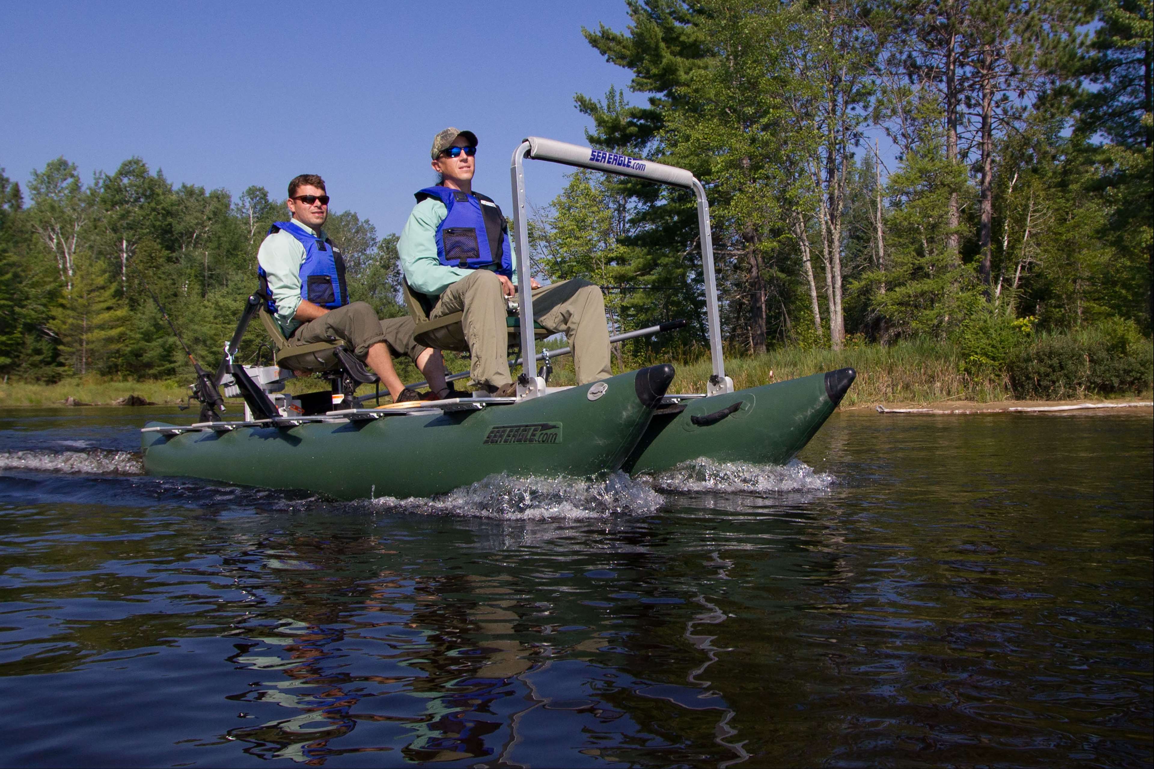 Sea Eagle 375fc 2 person Inflatable Fishing Boat. Package Prices