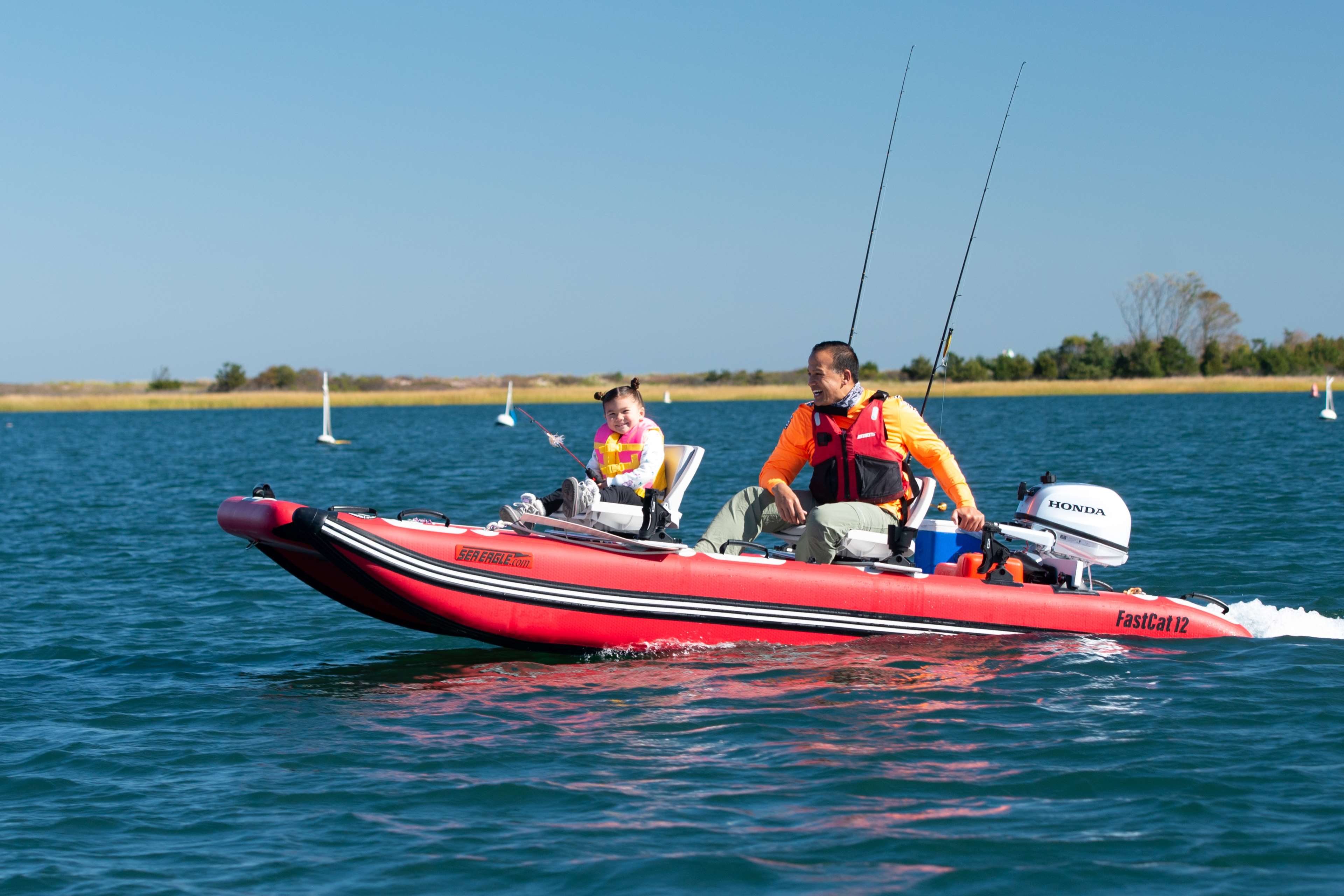 Sea Eagle FastCat12 2 person Inflatable Boat. Package Prices starting at 1,999 plus FREE Shipping