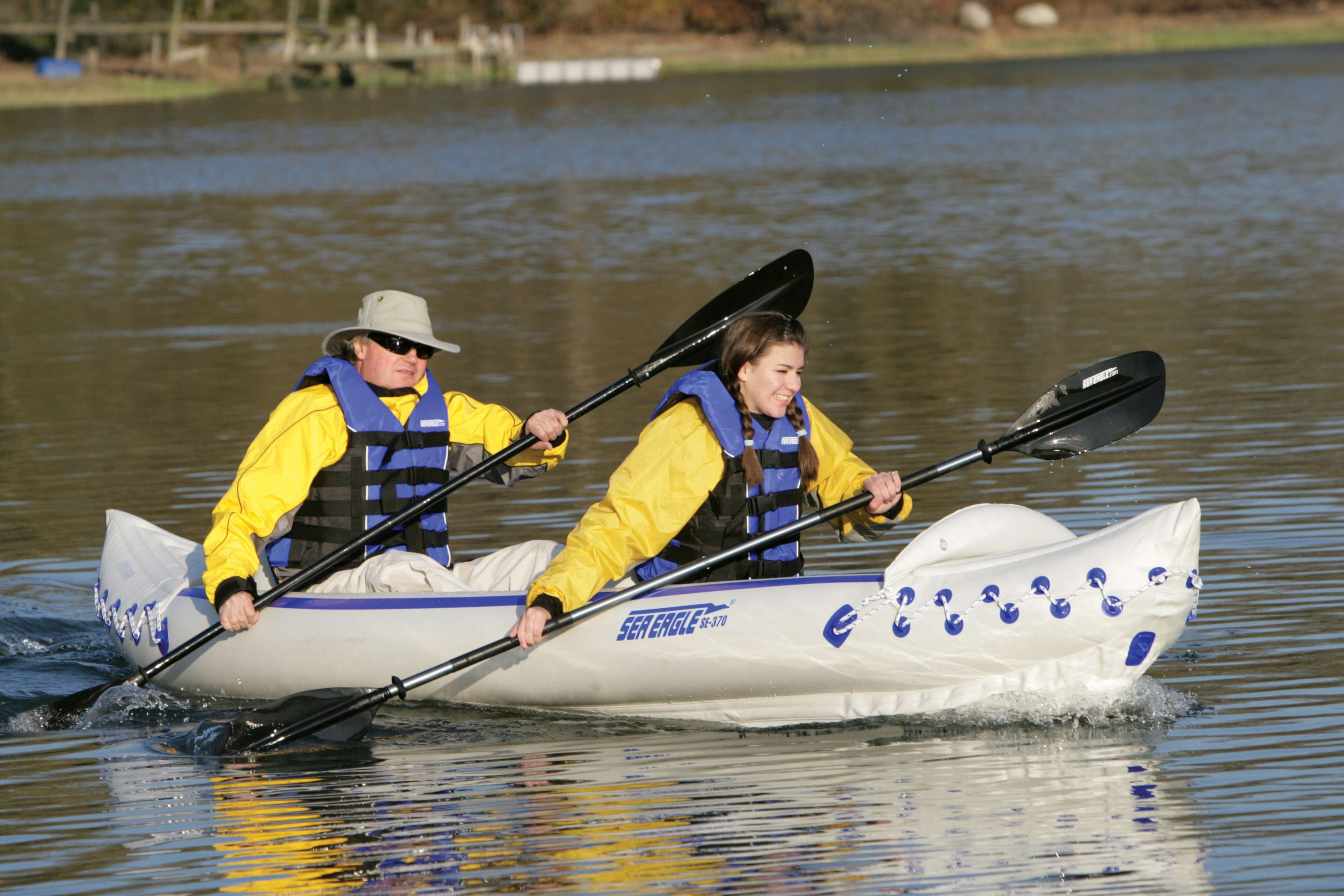 Sea Eagle SE 370 3 person Inflatable Kayak. Package Prices starting at