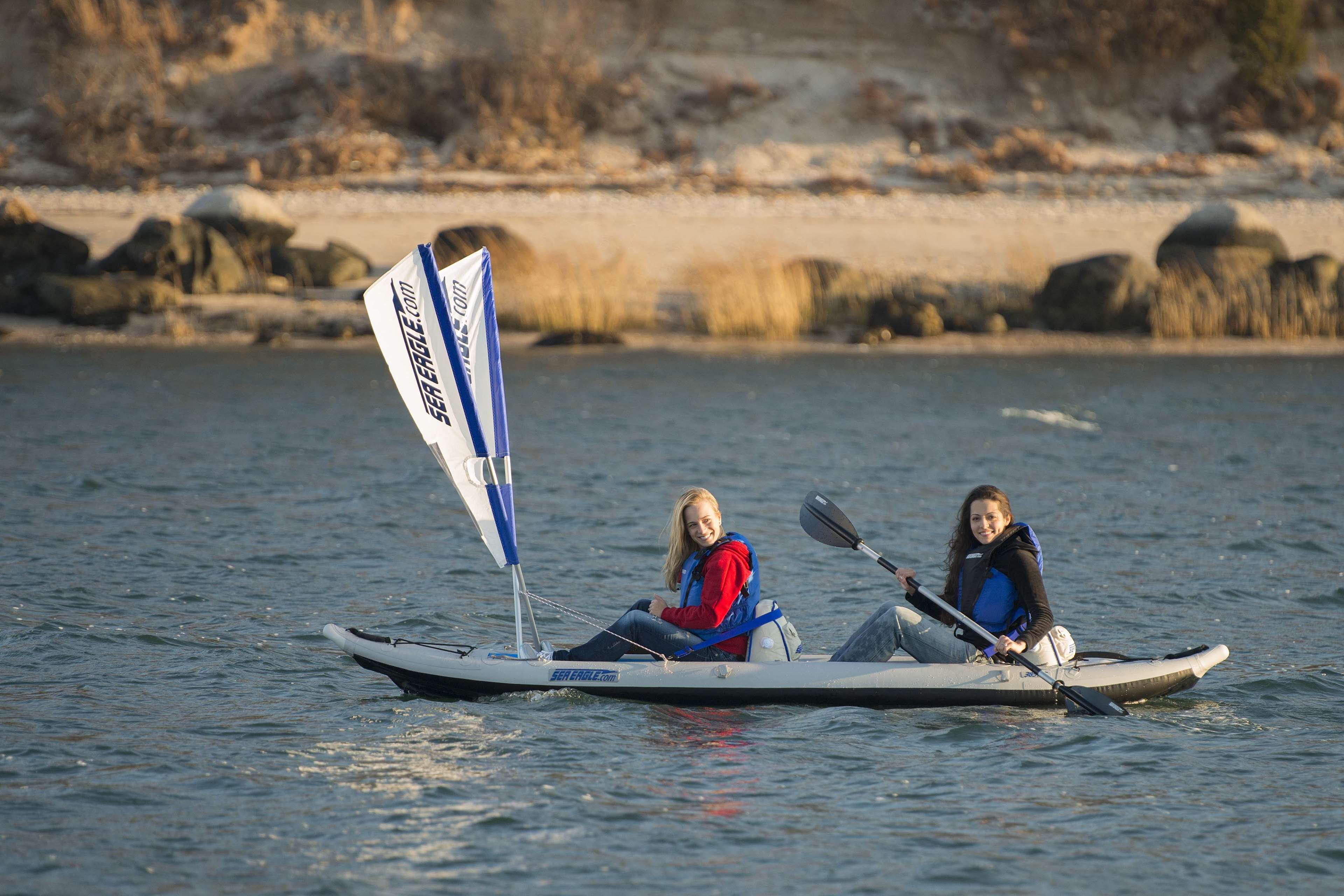 Sea Eagle 385ft 3 person Inflatable Kayak. Package Prices starting at