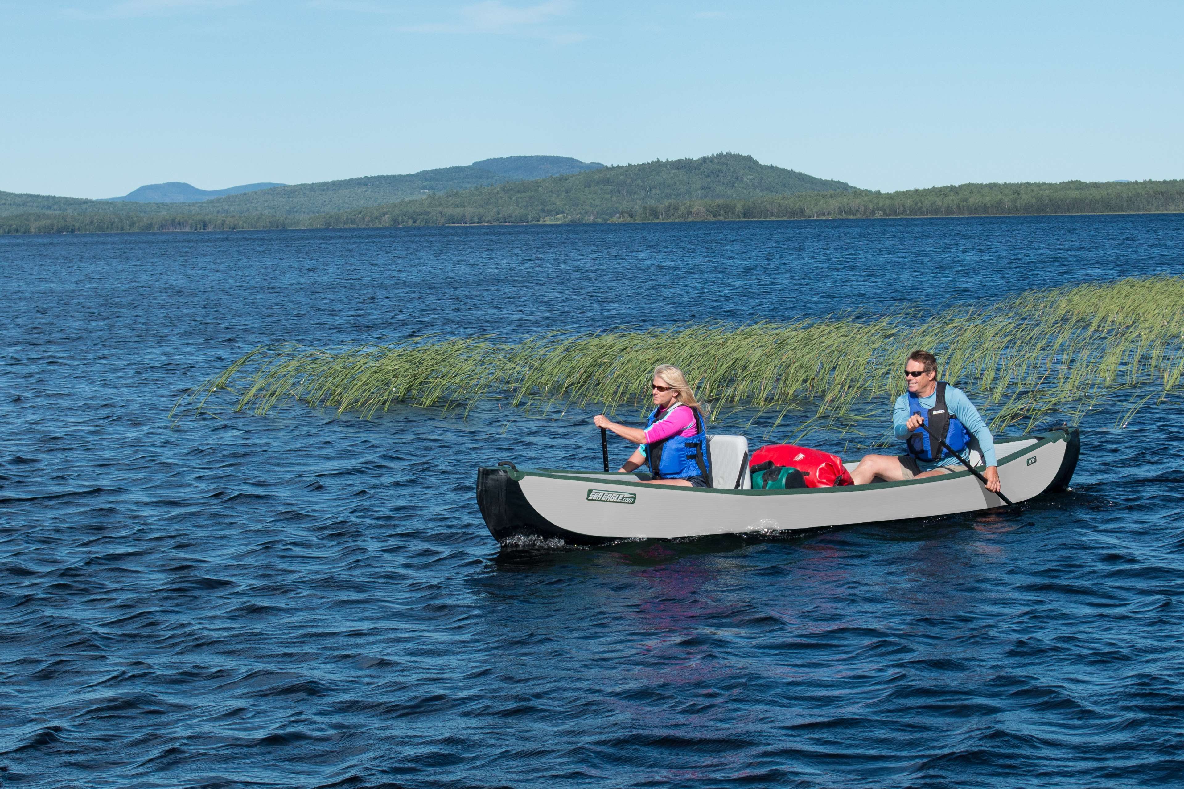 Sea Eagle TC16 3 person Inflatable Canoe. Package Prices starting at