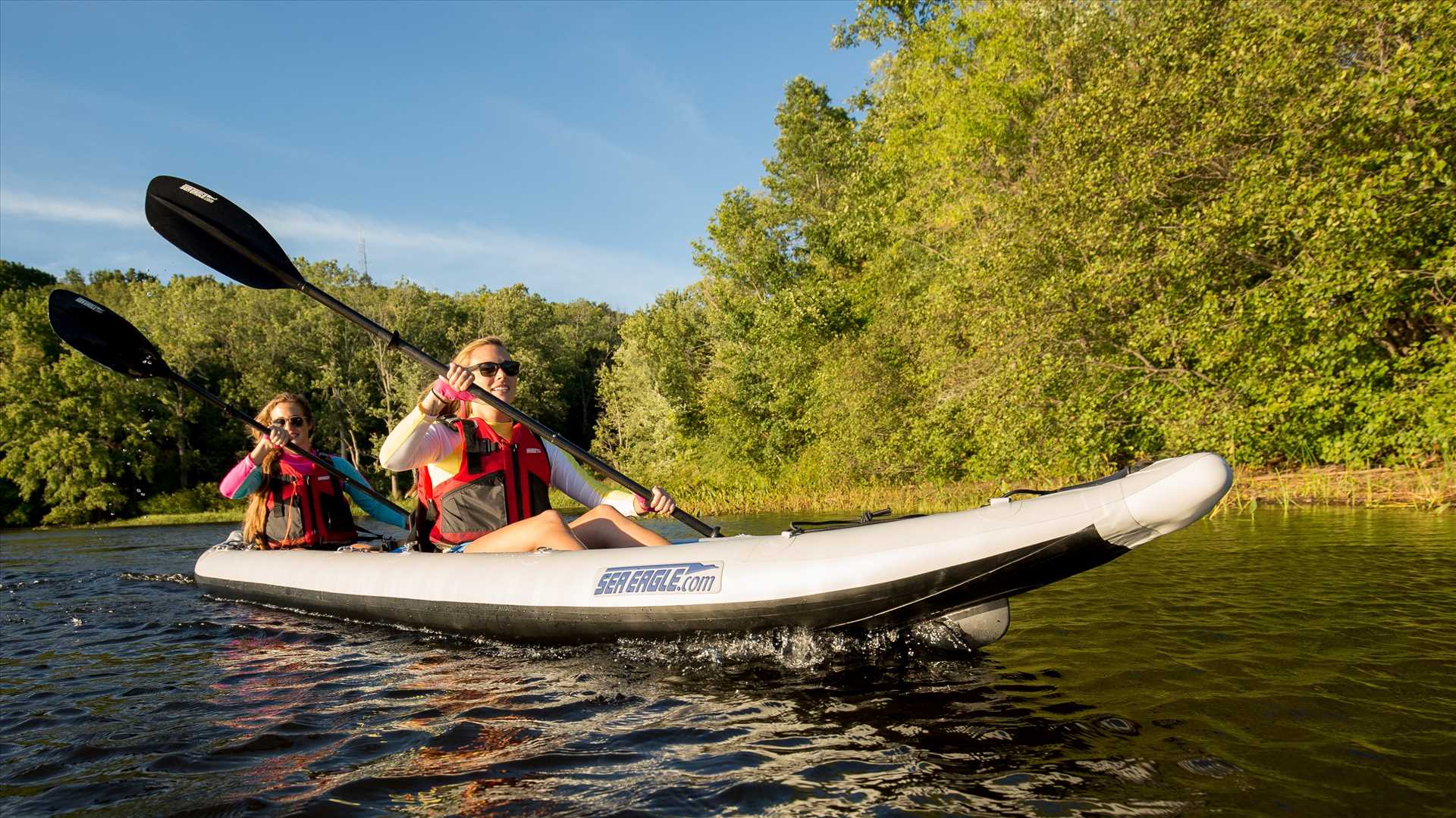 Sea Eagle 465ft 3 person Inflatable Kayak. Package Prices starting at