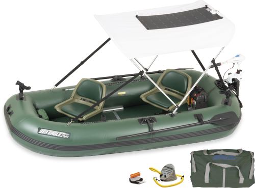 Sea Eagle STS10 4 person Inflatable Fishing Boat. Package Prices