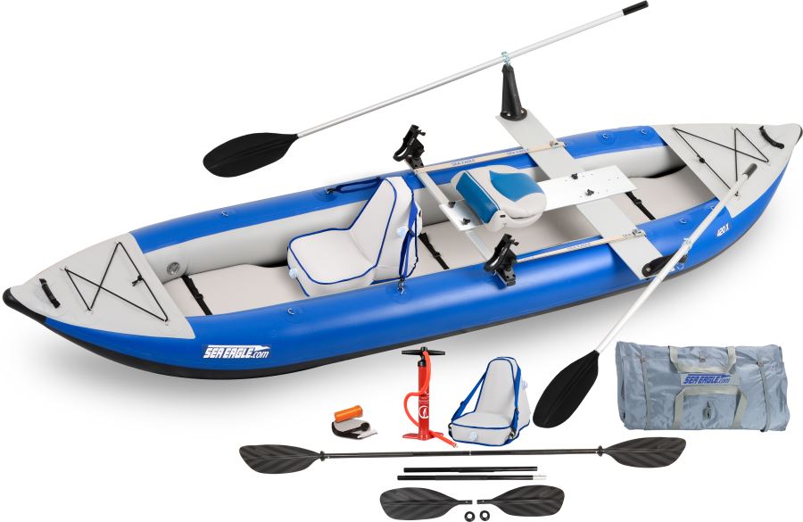 Sea Eagle 420x 3 person Inflatable Kayak. Package Prices starting at