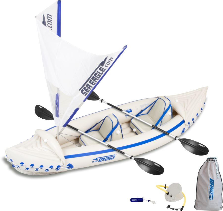 Sea Eagle SE 330 2 person Inflatable Kayak. Package Prices starting at