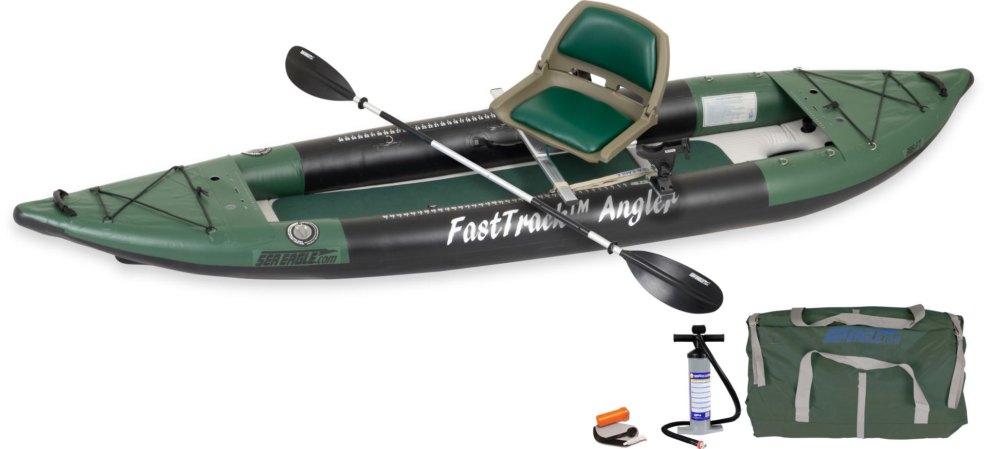 Sea Eagle 385fta FastTrack Inflatable Kayak Pro Angler Package