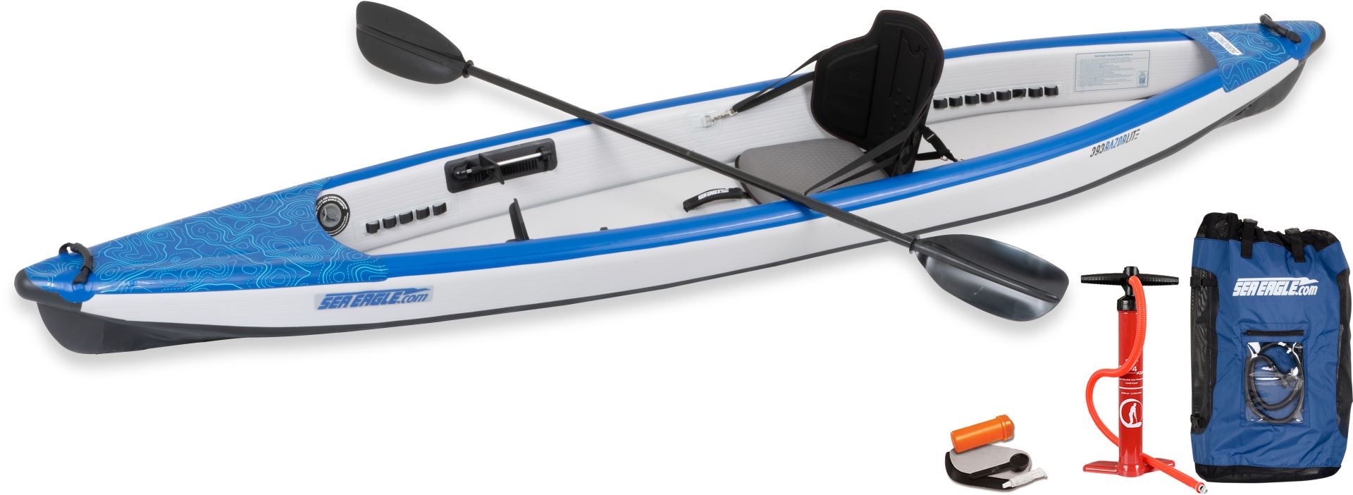 Sea Eagle 393rl 1 person Inflatable Kayak. Package Prices ...