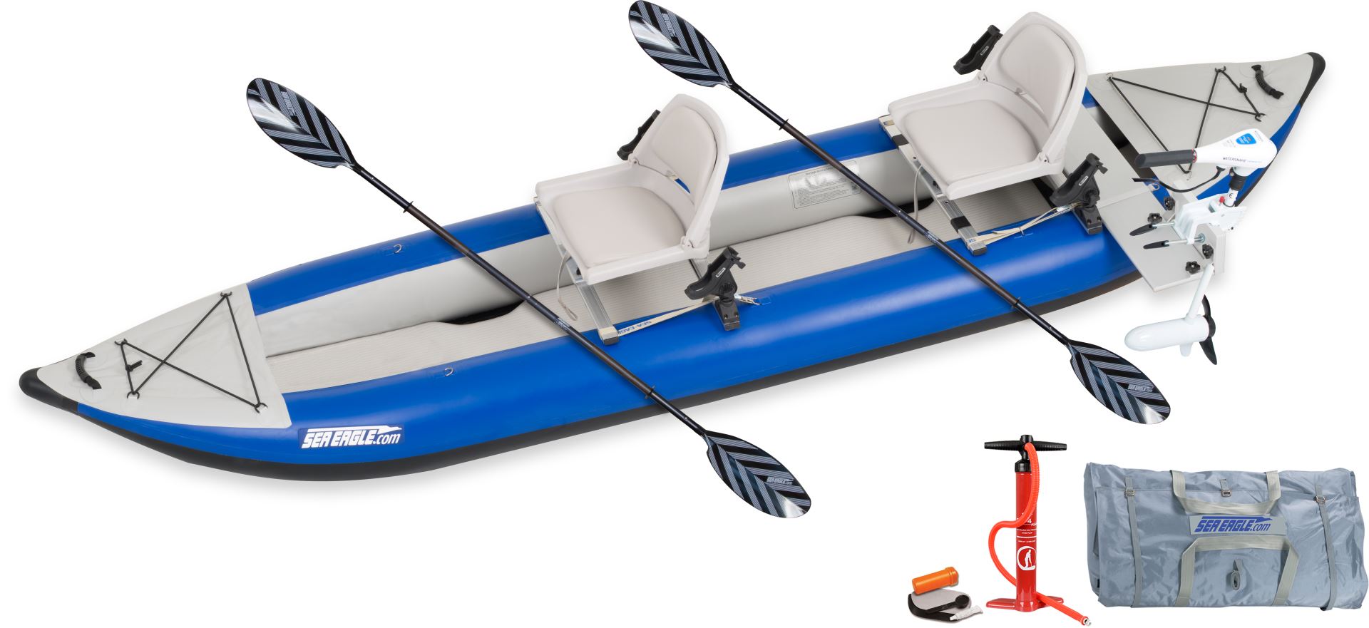 Sea Eagle 420x 3 person Inflatable Kayak. Package Prices starting at $1,099  plus FREE Shipping