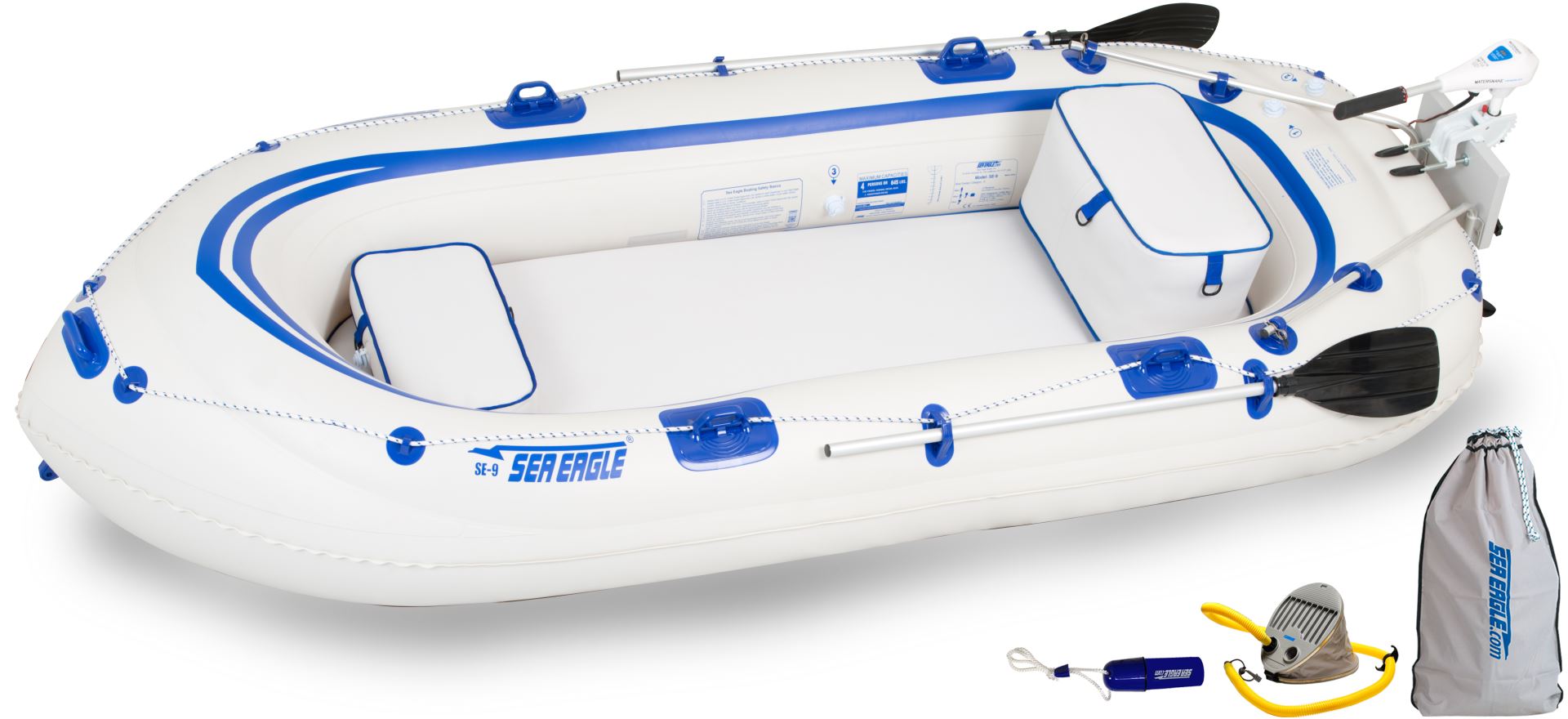 Wat leuk Oogverblindend Snoep Sea Eagle SE9 4 person Inflatable Boat. Package Prices starting at $499  plus FREE Shipping