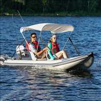 PaddleSki™ Inflatable Catamaran Boat Boats