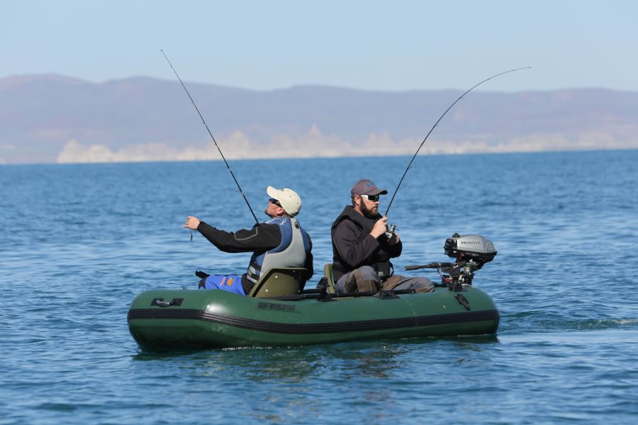 Sea Eagle STS10 2 person Inflatable Fishing Boats. Package 