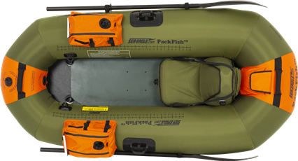  Sea Eagle 285 Inflatable Frameless Fishing Pontoon Boat - Pro  Package : Open Water Inflatable Rafts : Sports & Outdoors