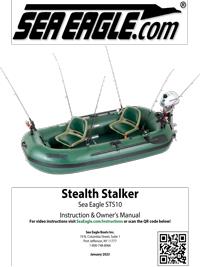Sea Eagle STS10 4 person Inflatable Fishing Boat. Package Prices