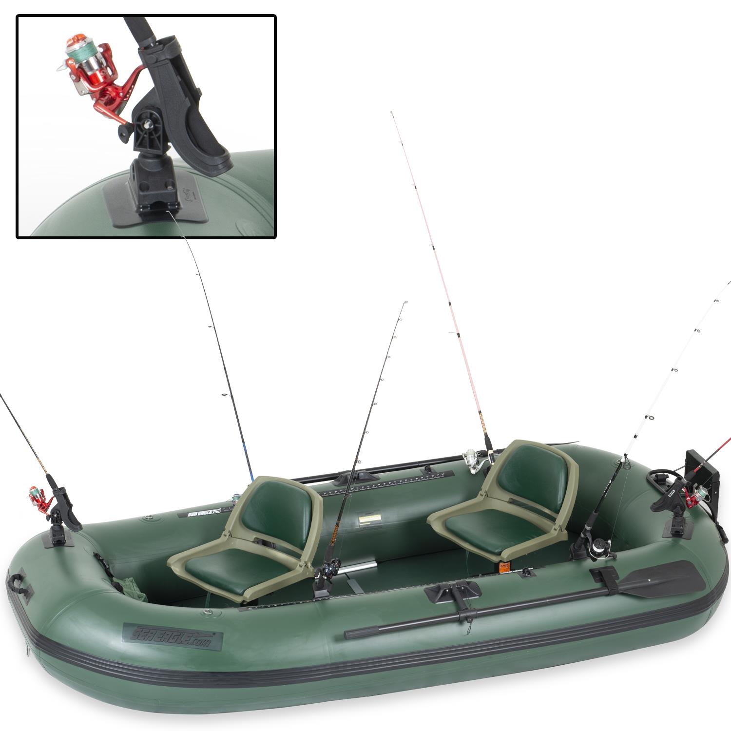 Sea Eagle-Stealth Stalker 10 Pro Package Inflatable Fishing Boat — Blowfish  Watersports