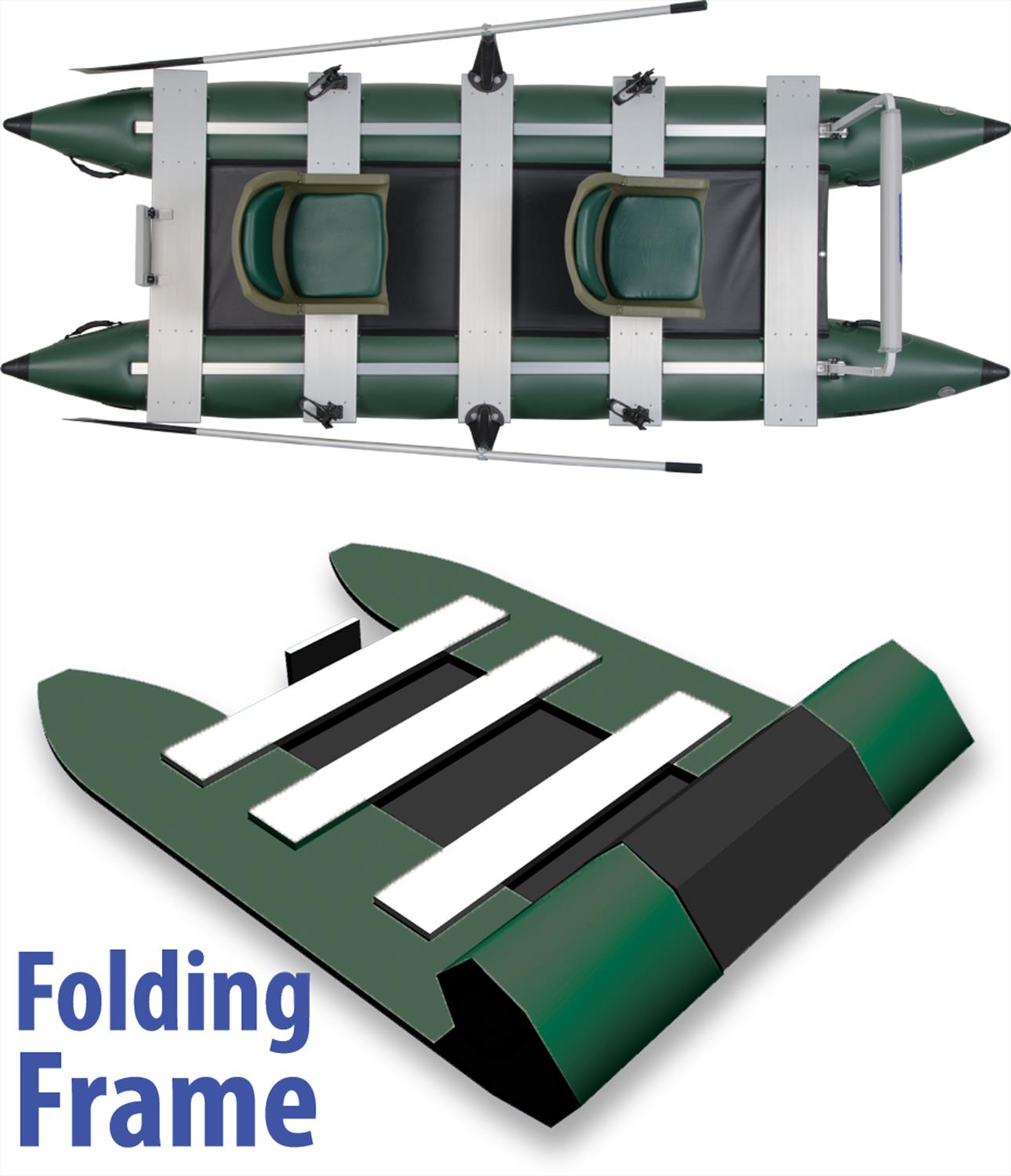 Sea Eagle 375fc FoldCat™ Inflatable 2-person Fishing Boat - SeaEagle.com 