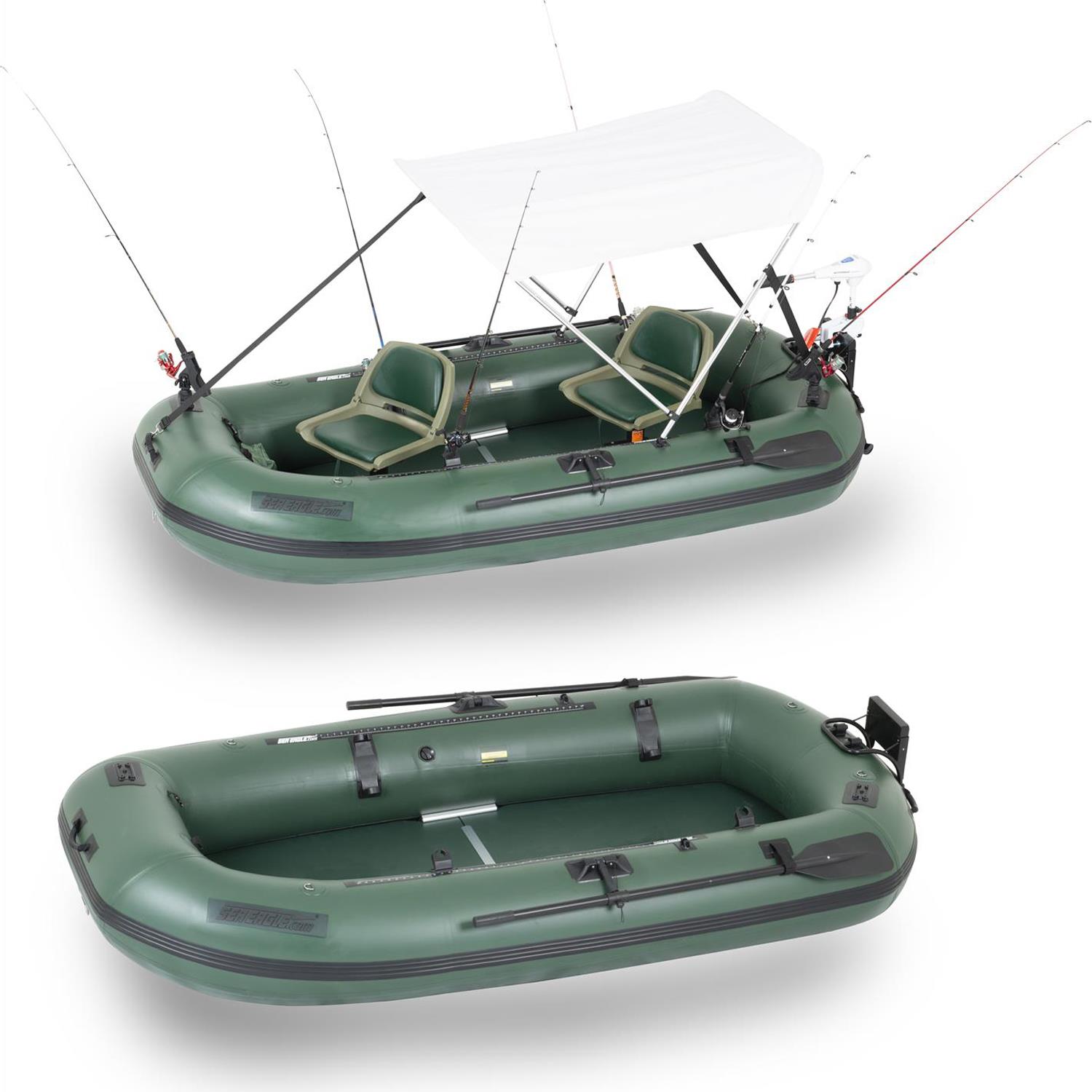 Sea Eagle-Stealth Stalker 10 Pro Package Inflatable Fishing Boat — Blowfish  Watersports