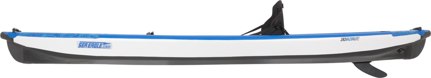 The RazorLite™ Kayak's Straight Hull Design