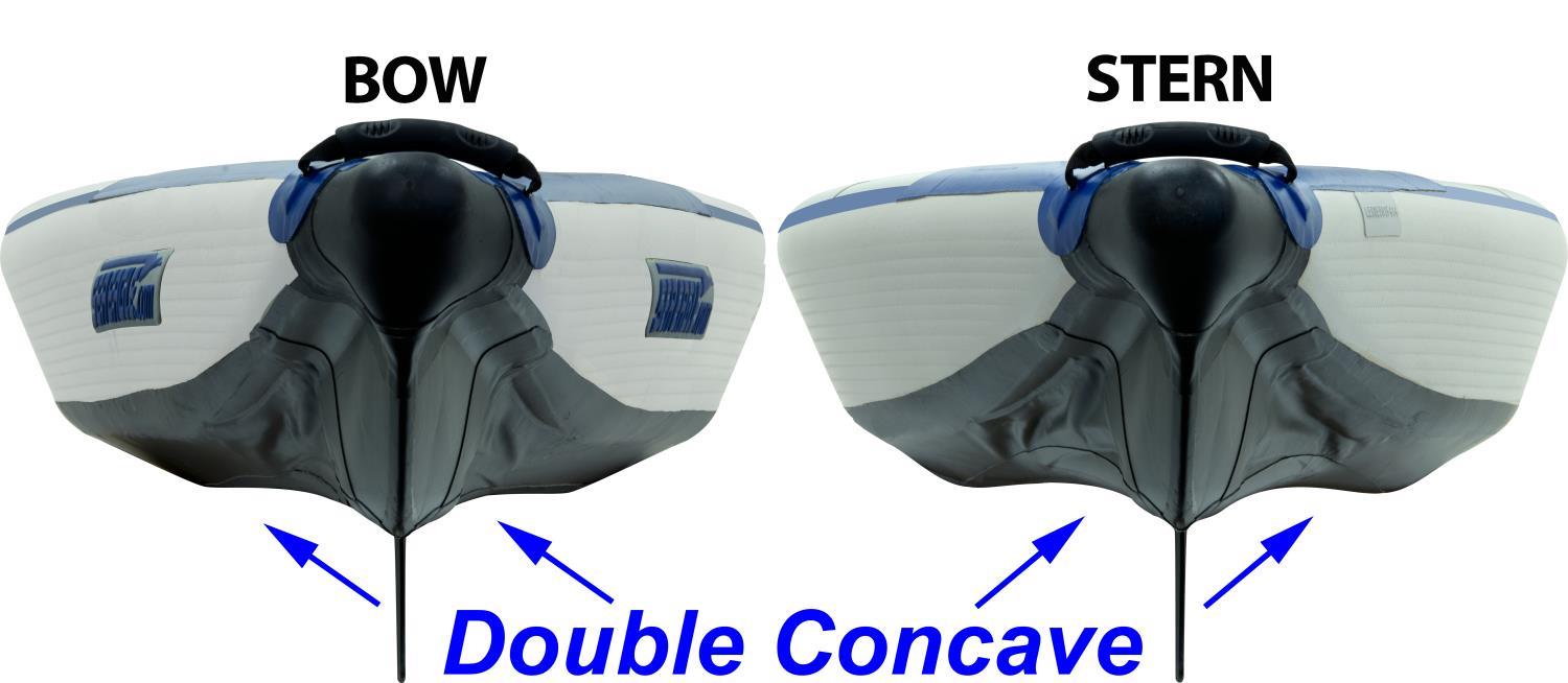 RazorLite Kayak Bow and Stern Design