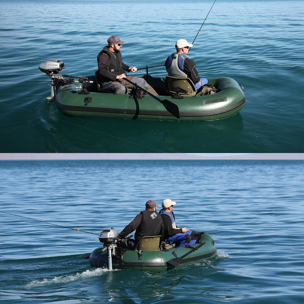 Sea Eagle STS10 2 person Inflatable Pontoon Fishing Boats. Package
