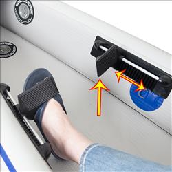 Adjustable FlexBrace Footrest