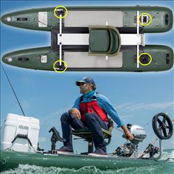 4 Universal Scotty Gear Mounts