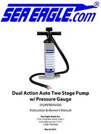 Top page of the Dual Action Auto Two Stage Hand Pump (Grey) PDF