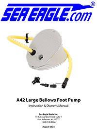 Top page of the A42 Foot Pump PDF