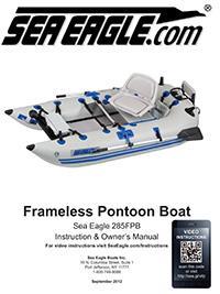 Top page of the Classic Frameless Pontoon Boats PDF