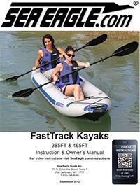 Top page of the Classic FastTrack Kayaks PDF