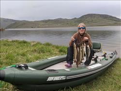 Stephen Wolf with their FSK16 FishSkiff™