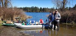 Graeme Ireland with their 437ps Paddleski™