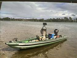 Robert Cameron with their FSK16 FishSkiff™