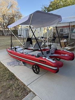 Robert  Brown with their FastCat12™ Catamaran