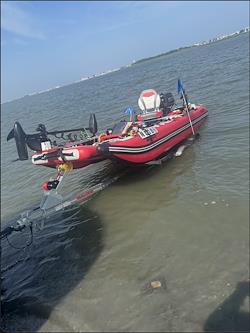 Michael Martello with their FastCat12™ Catamaran