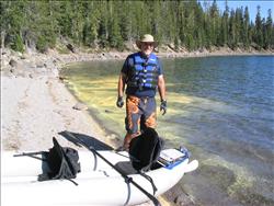 Bill Stansbury with their 380x Explorer